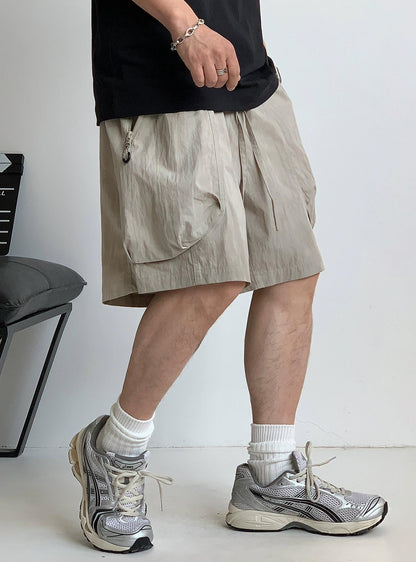Men's Casual Zipper Shorts