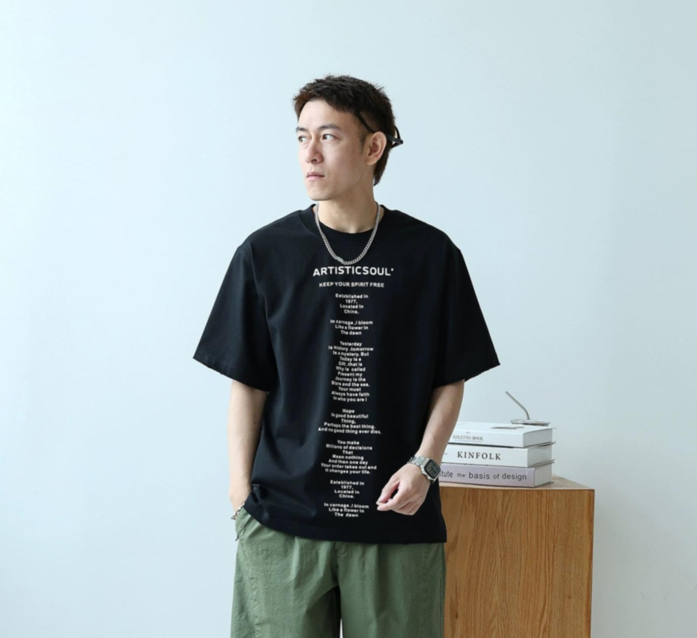 Heavy Cotton Graphic Tee