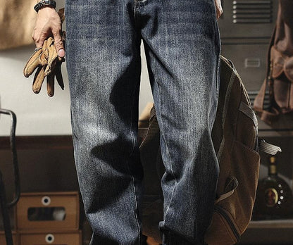 ヴィンテージヘビーウェイトカジュアルジーンズ