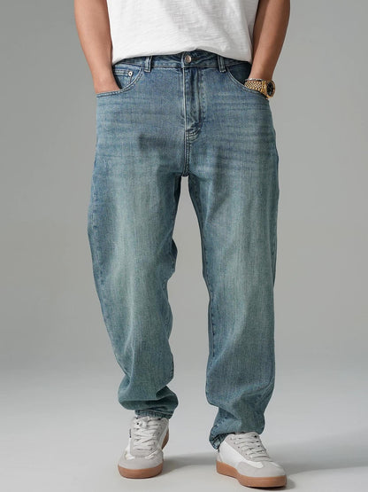 ルーズ ストレート ジーンズ