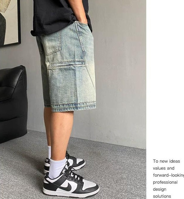VintageDenim Work Shorts