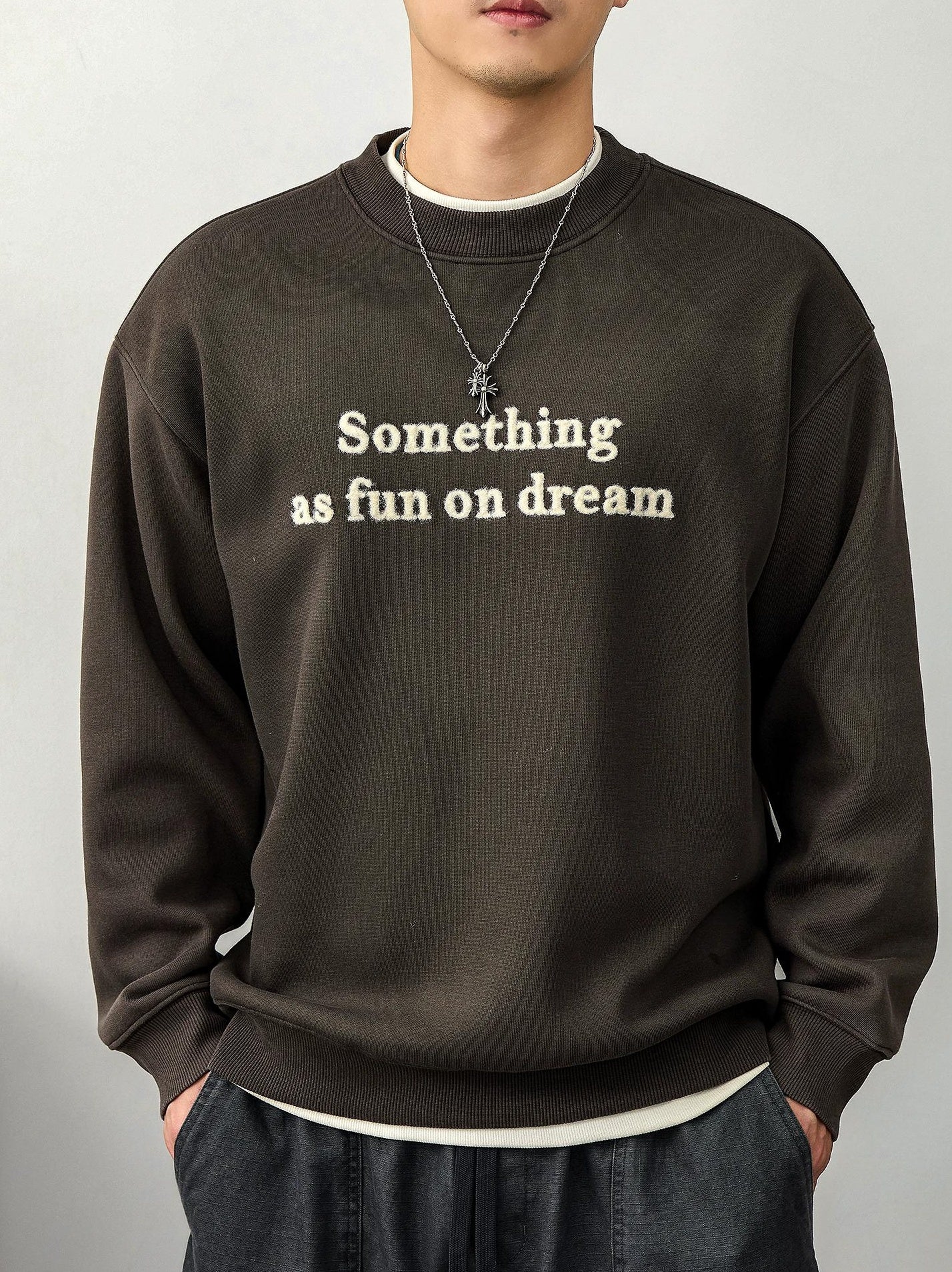 Casual Print Sweater