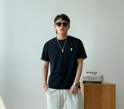 220g Number Logo Casual Tee