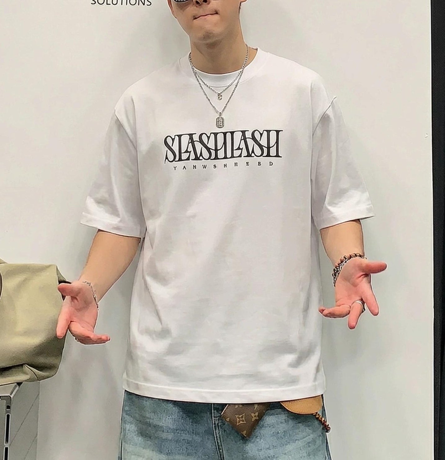 カジュアル ヘビーコットン Tシャツ