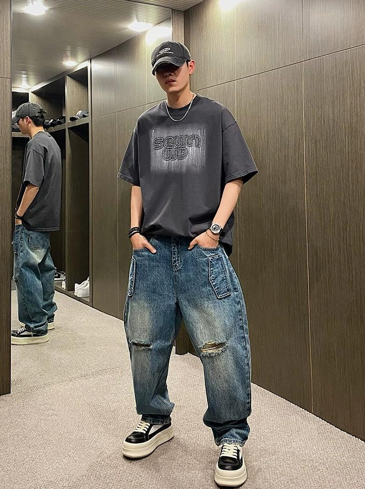 Vintage Blue Machete Jeans