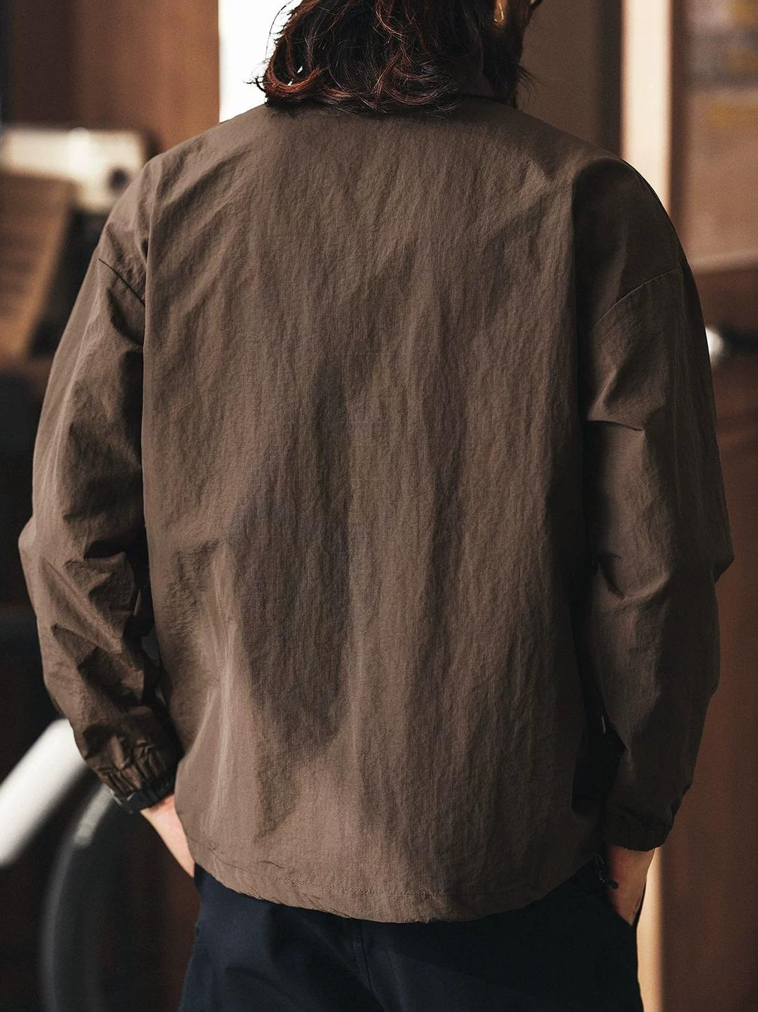 レトロシルクポロシャツ