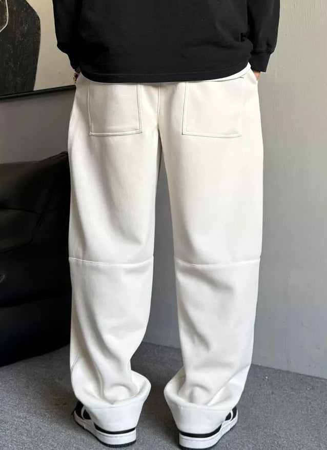 Spring Casual Knit Pants