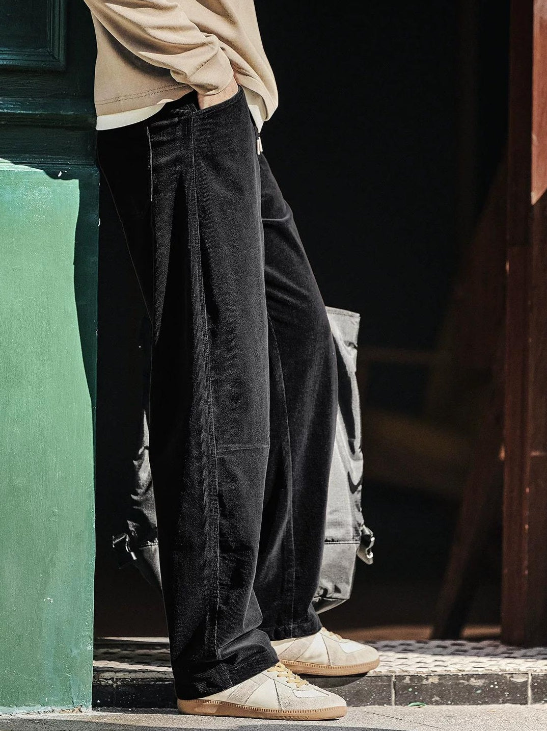 ヘビーウォッシュコーデュロイパンツ