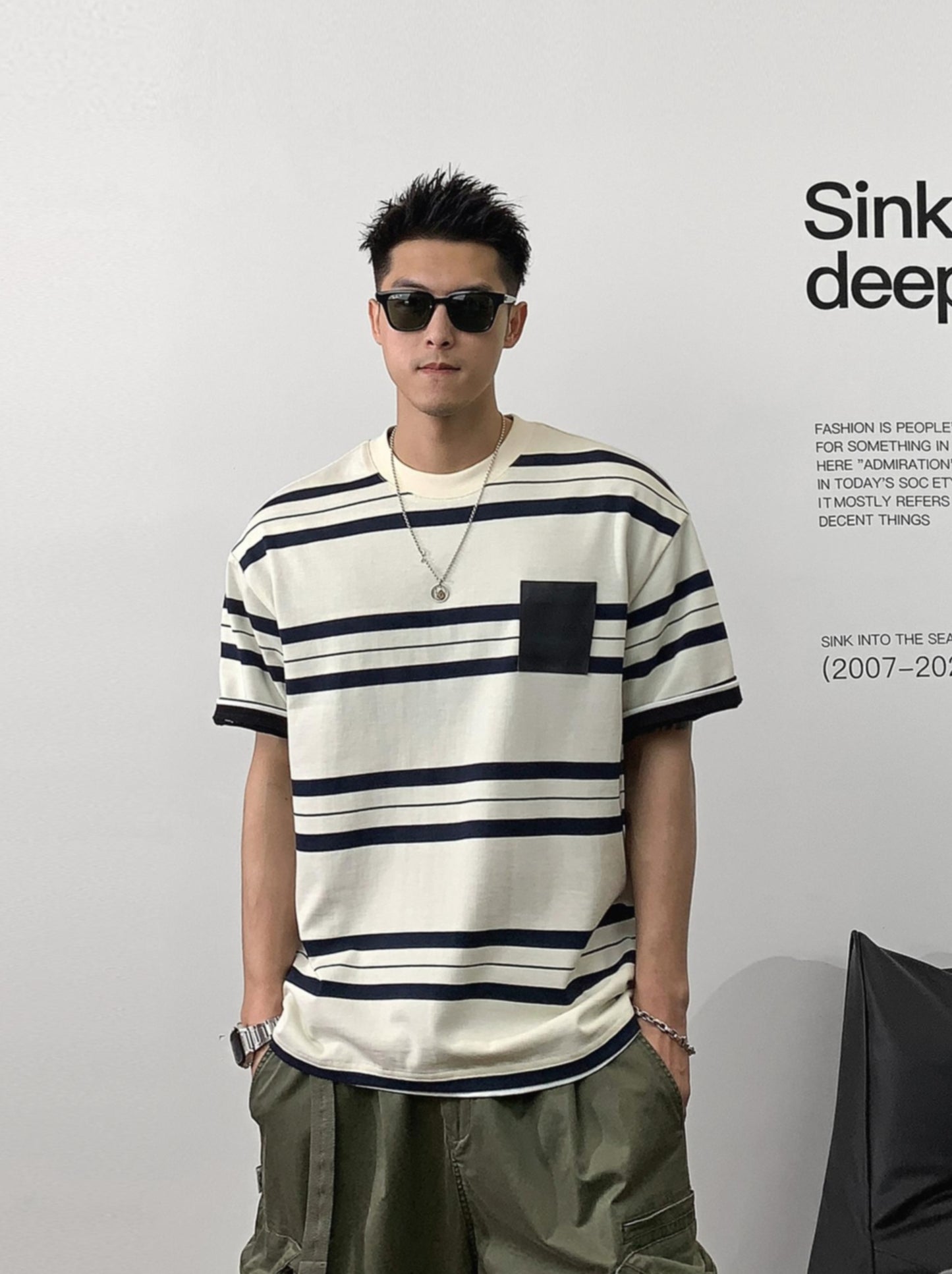 Striped Casual Tee