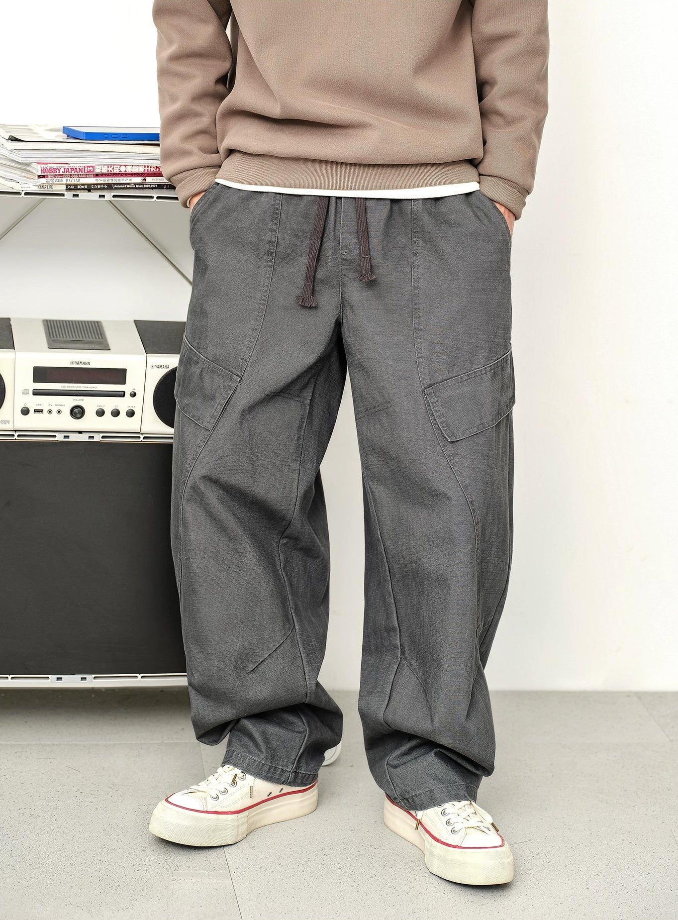 マルチポケットカジュアルパンツ