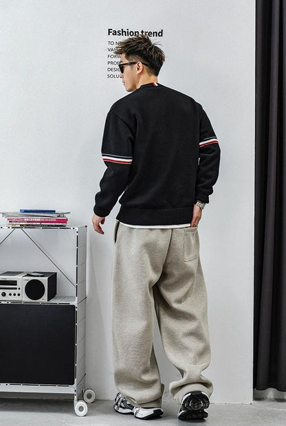 Heavyweight Color Block Jumper