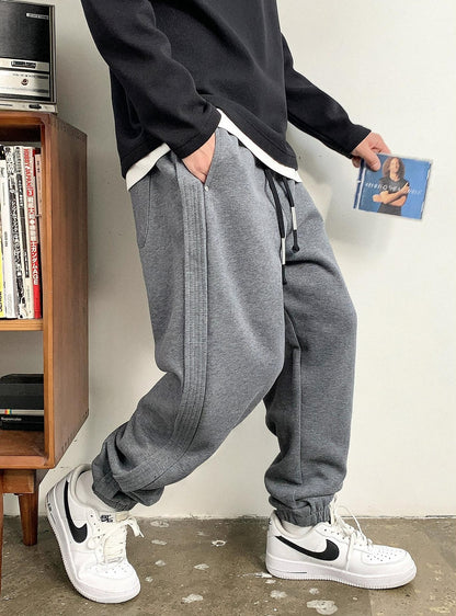 コージーサイドストライプパンツ