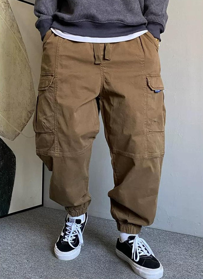 ルーズフィット ワークパンツ