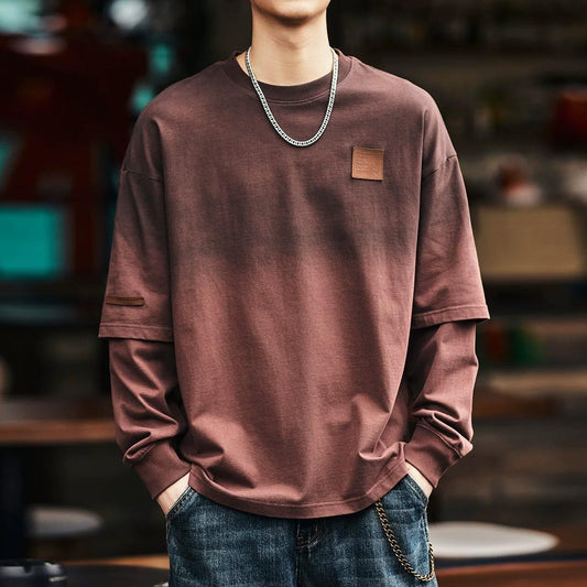 ヴィンテージグラデーションロングスリーブTシャツ