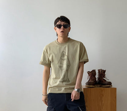 Fun Letter Print Tee