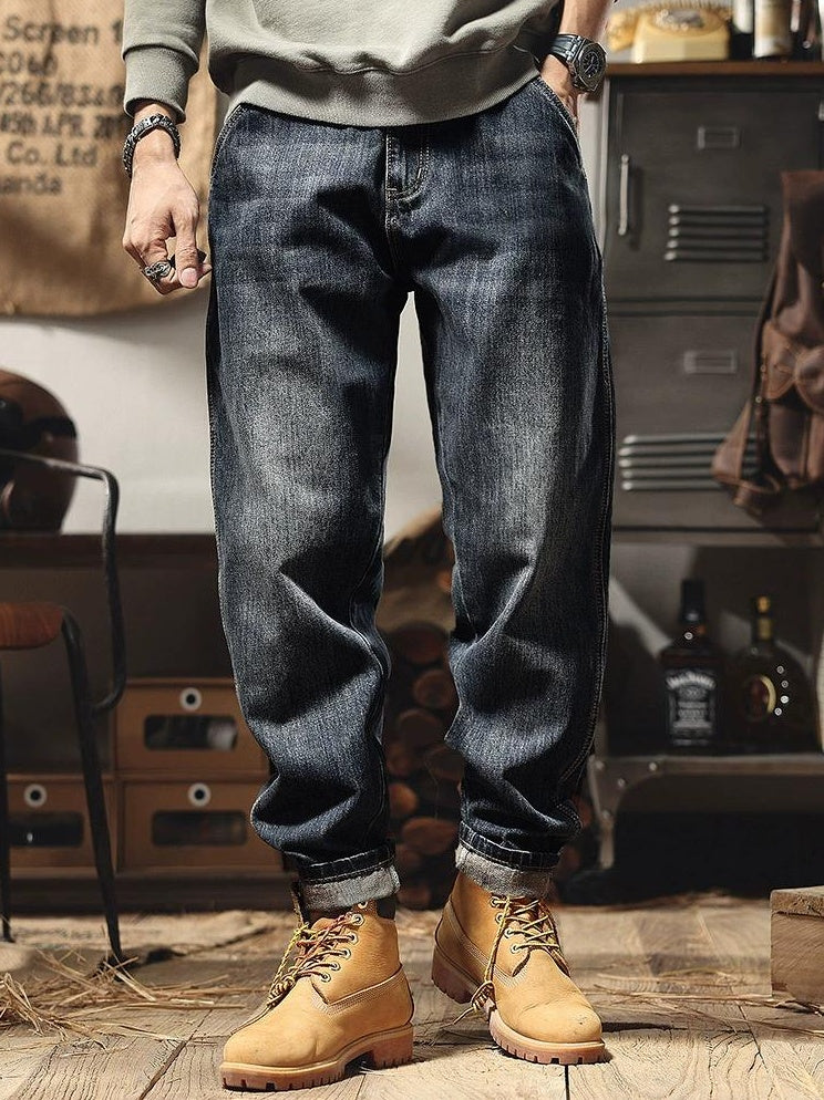 ヴィンテージヘビーウェイトカジュアルジーンズ