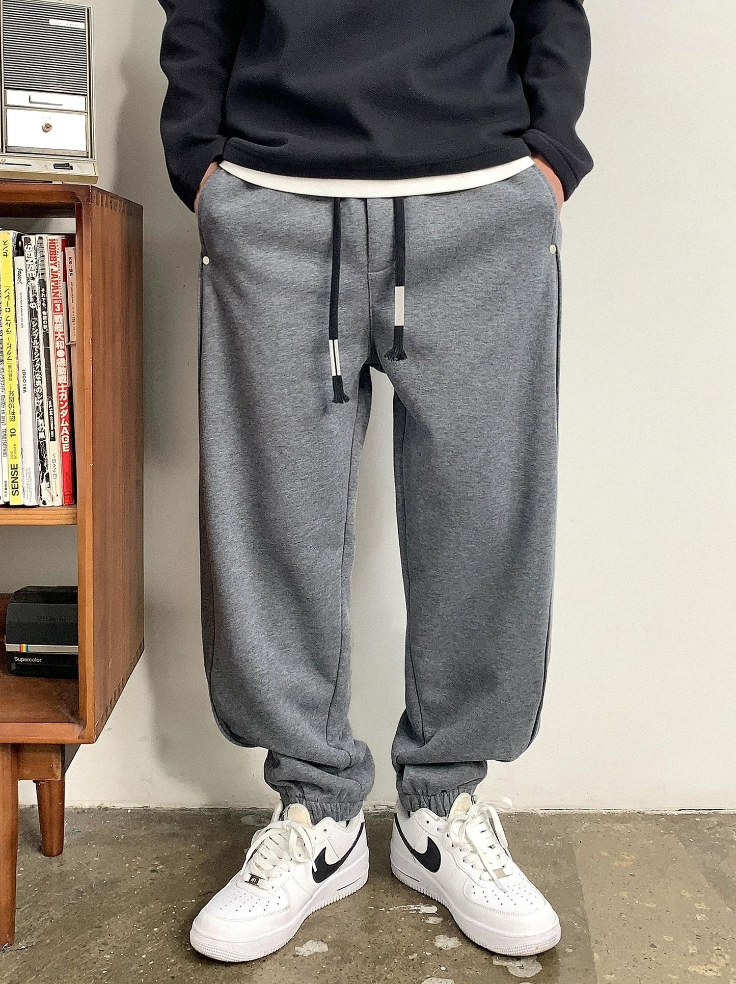 コージーサイドストライプパンツ