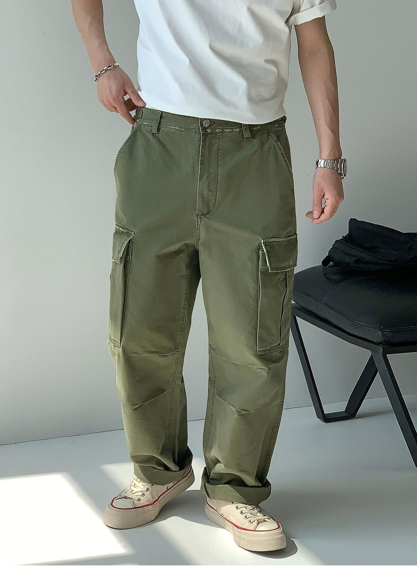 Lang Multi-Pocket Pants