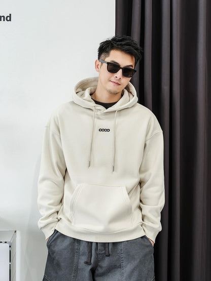 フーデッドフリースプルオーバージャケット