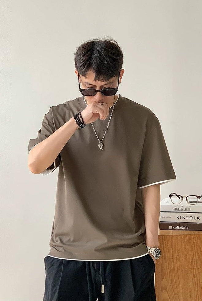 Lightweight Basic Short Sleeve T-Shirt
