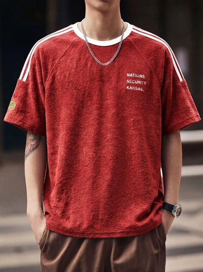 バブルガーゼプリントＴシャツ