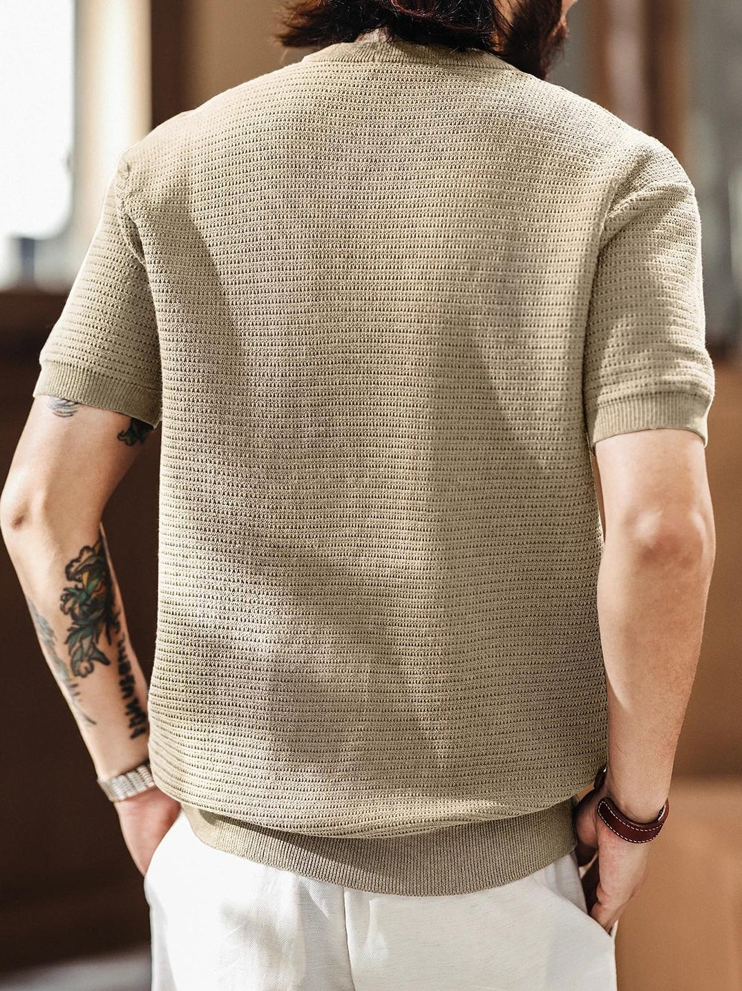 ヴィンテージスタイル ショートスリーブTシャツ