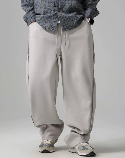 カジュアルルーズスウェットパンツ