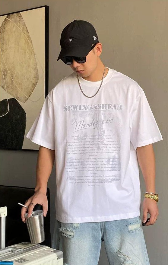 Summer Casual Graphic Tee