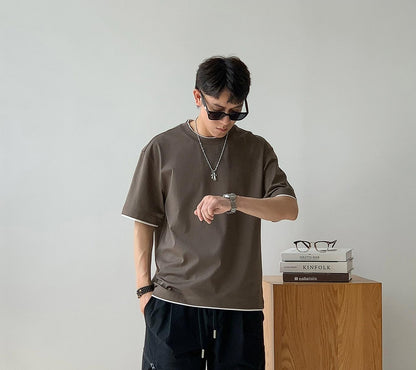 Lightweight Basic Short Sleeve T-Shirt