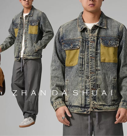 カジュアルデニムジャケット