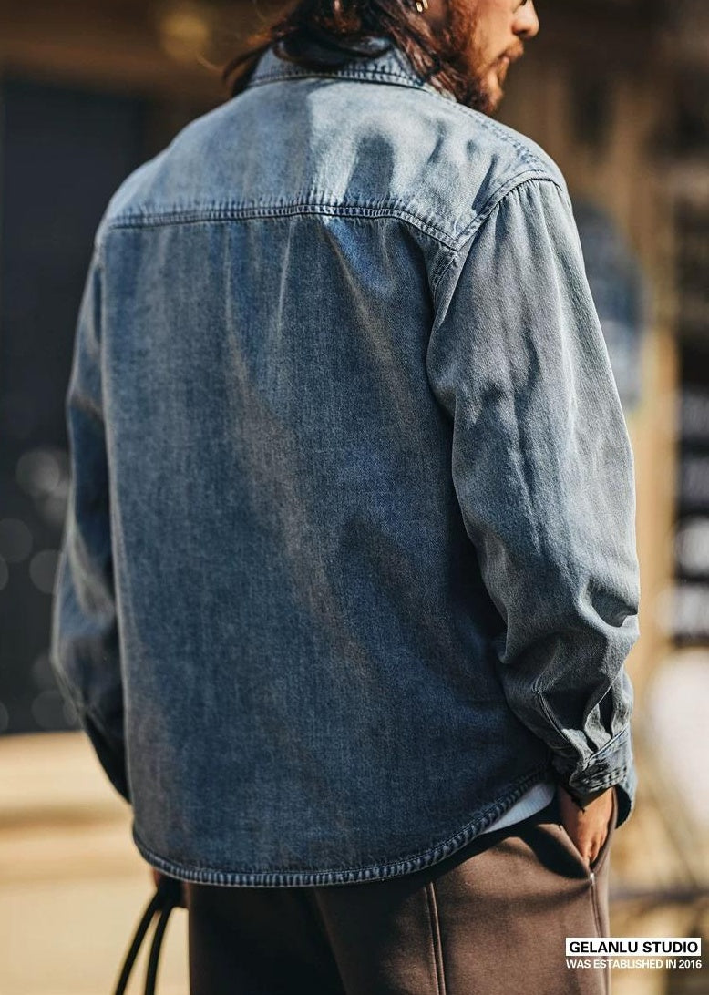 ヴィンテージ デニム ワークシャツ