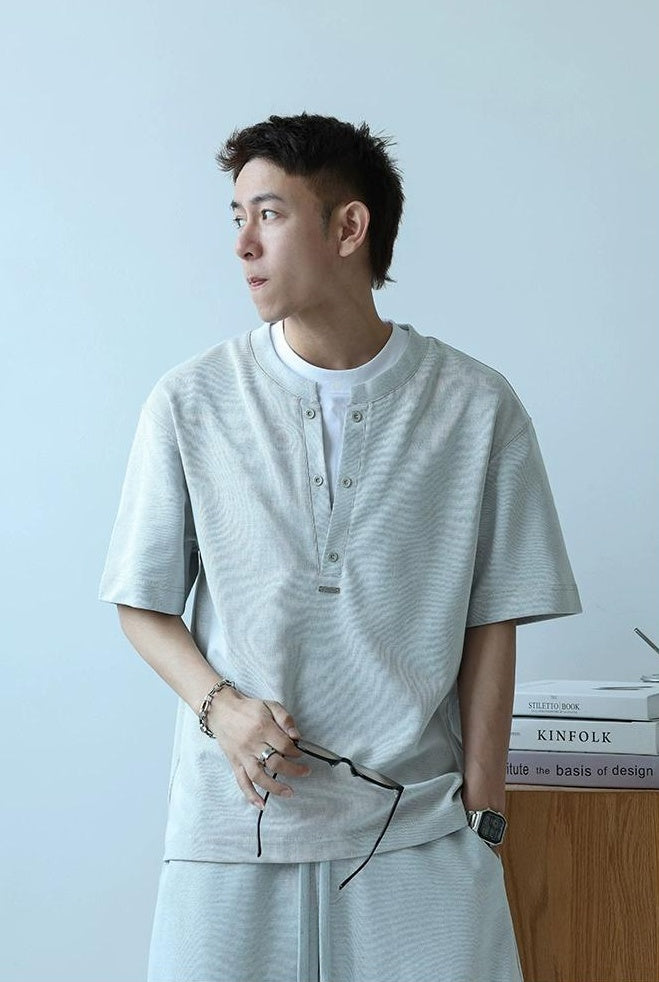 Summer Leisure T-Shirt & Shorts Set