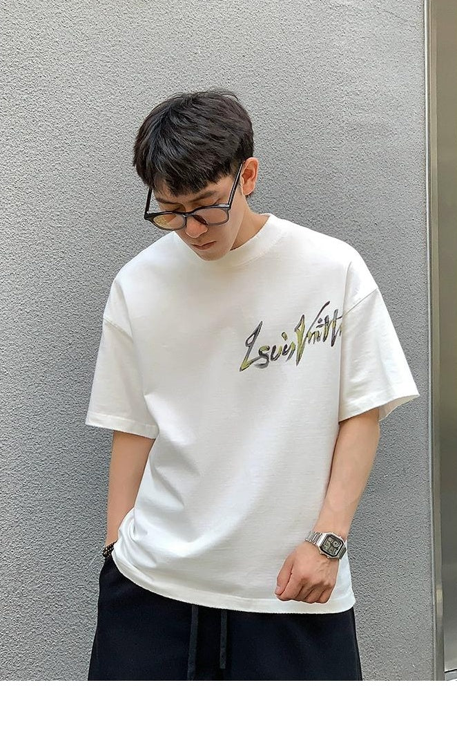 Flower Smiley Heavyweight Tee
