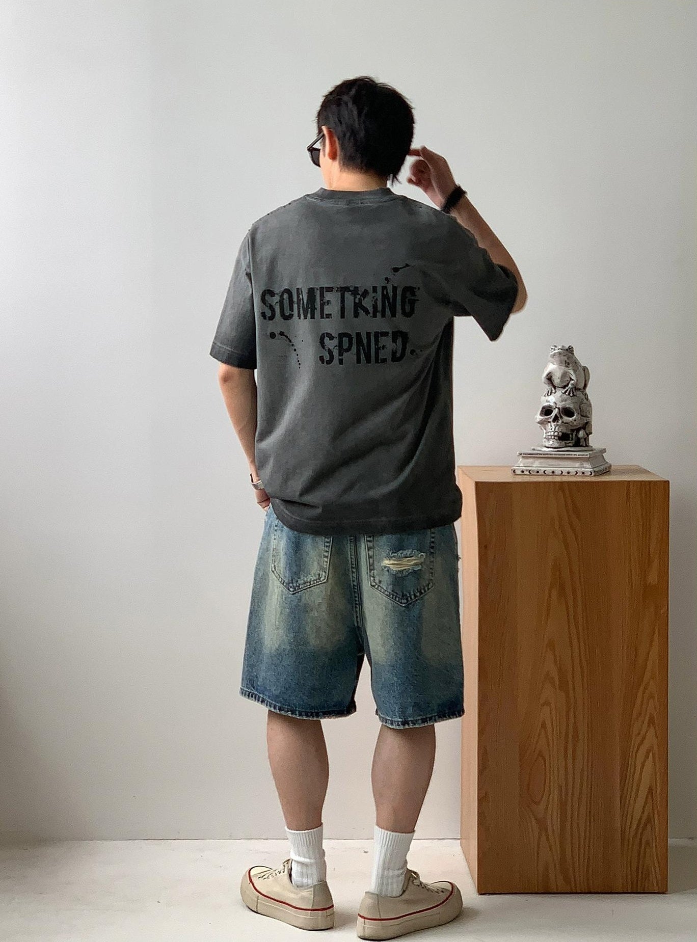 Vintage Washed Cotton T-Shirt
