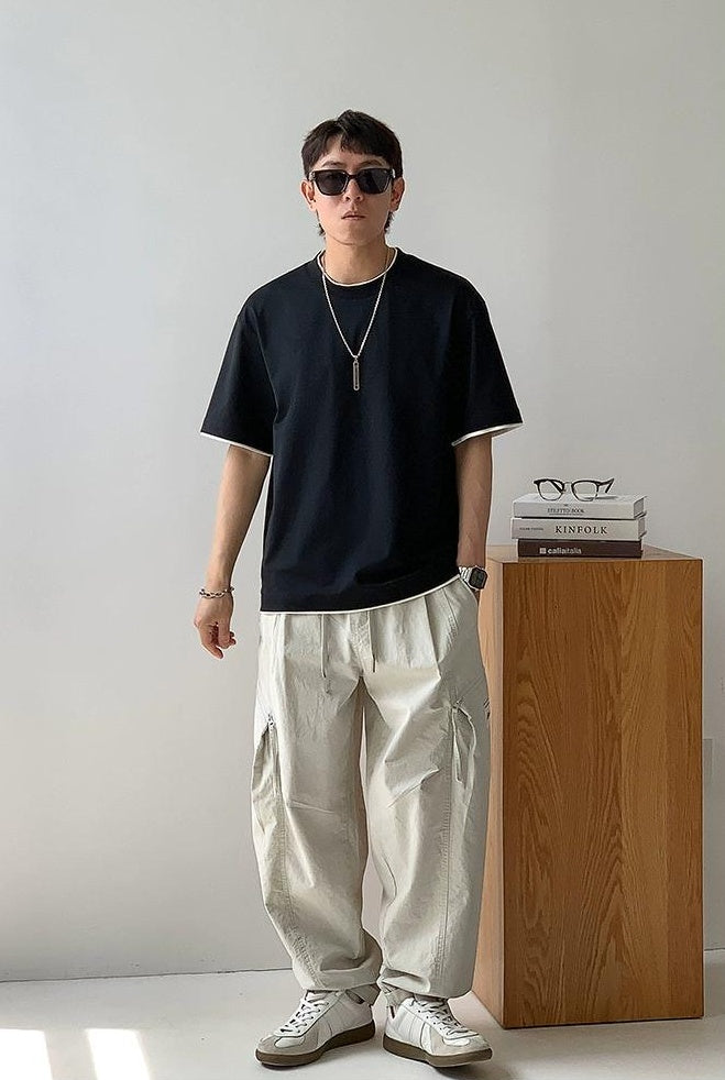 Lightweight Basic Short Sleeve T-Shirt