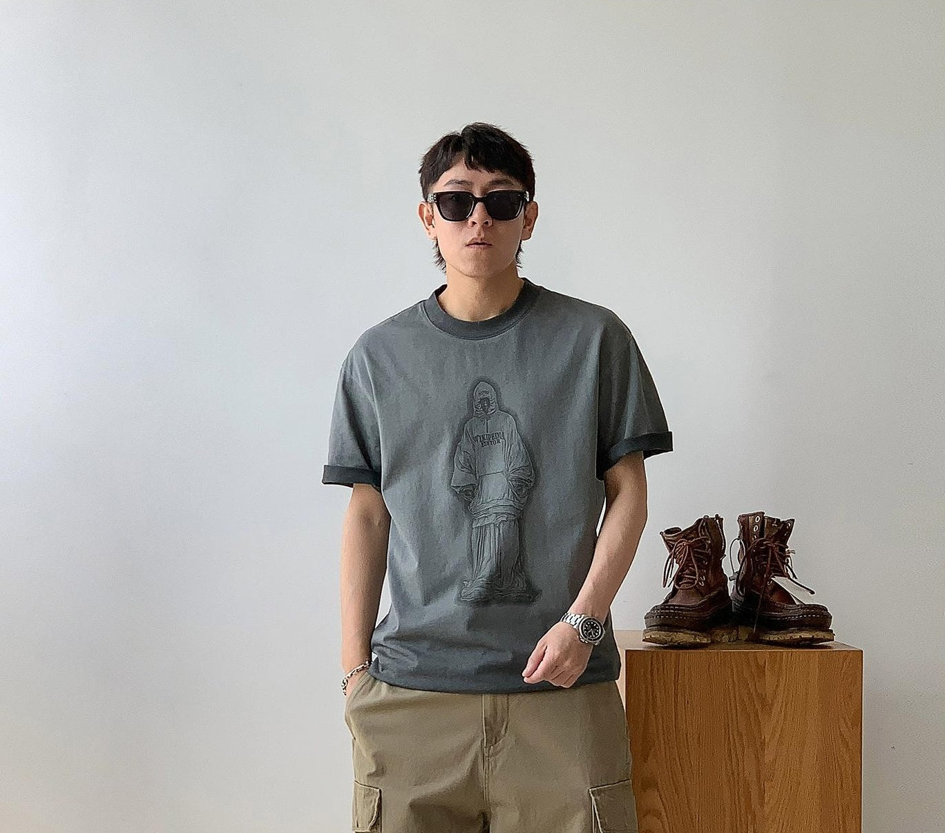 Fun Letter Print Tee