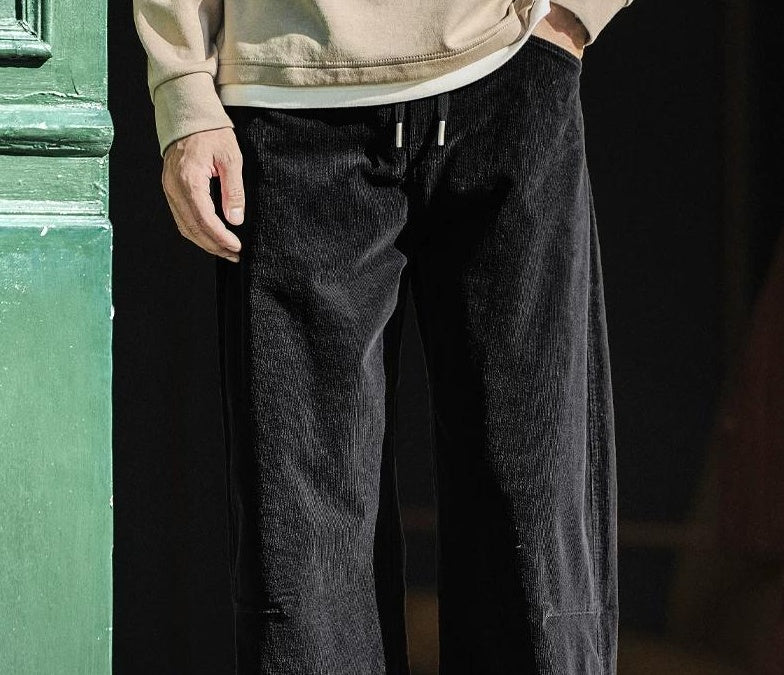 ヘビーウォッシュコーデュロイパンツ