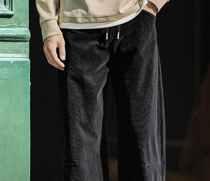 ヘビーウォッシュコーデュロイパンツ