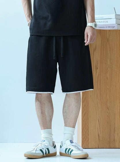 Summer Leisure T-Shirt & Shorts Set