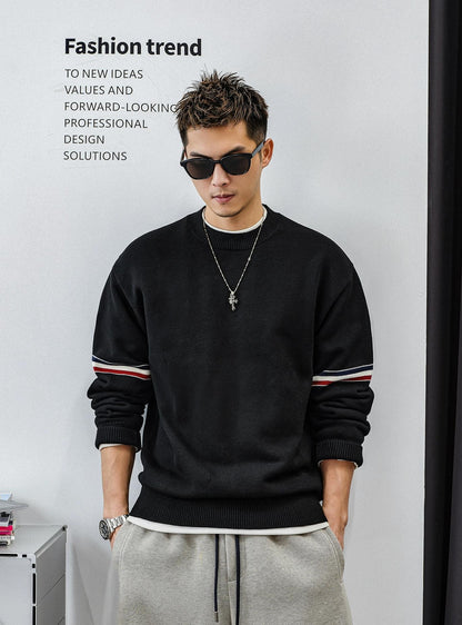 Heavyweight Color Block Jumper