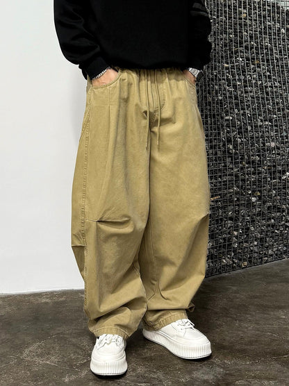 コージープリーツハーレムパンツ