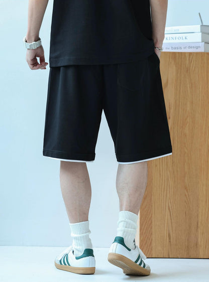 Summer Leisure T-Shirt & Shorts Set