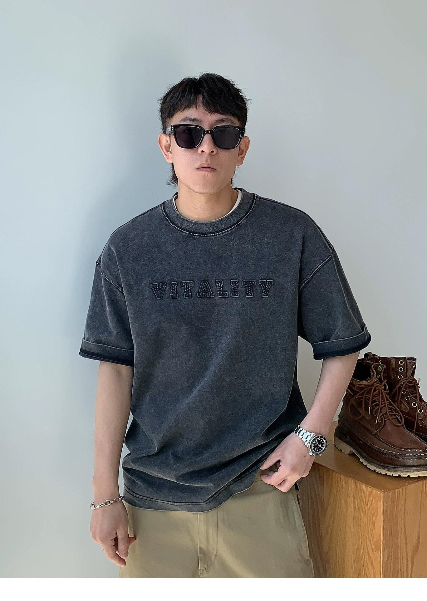 260g Old Washed Tee