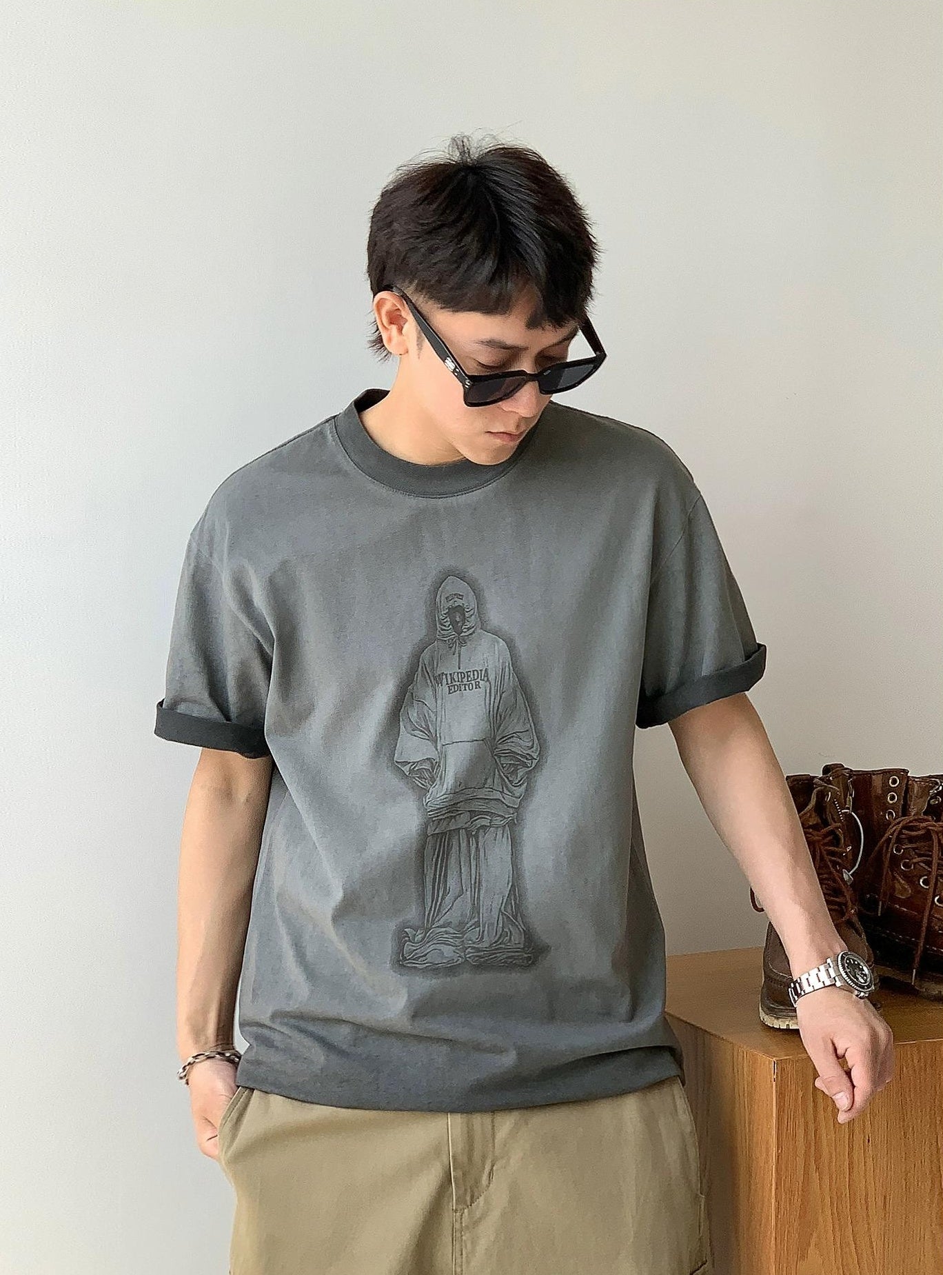 Fun Letter Print Tee