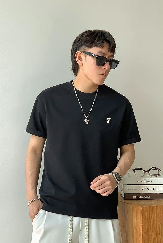 220g Number Logo Casual Tee