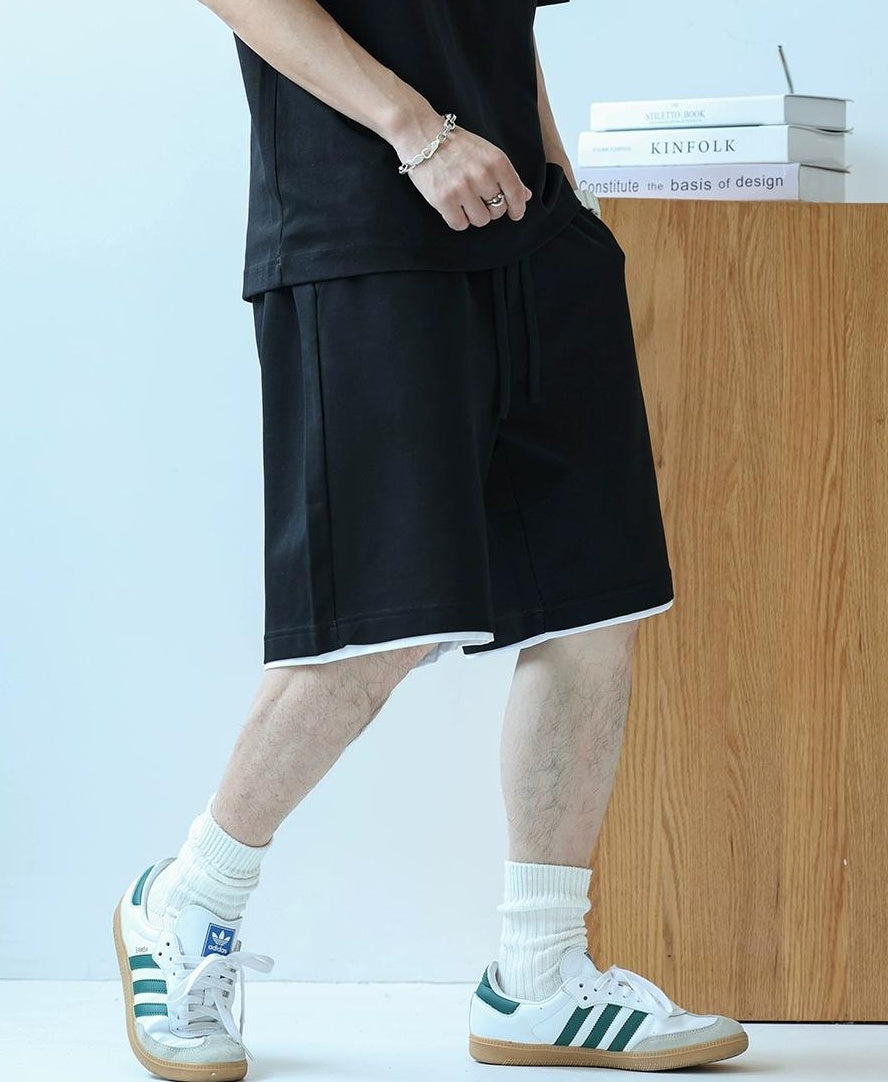 Summer Leisure T-Shirt & Shorts Set