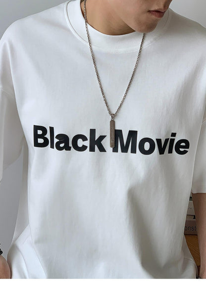 Color Clash Letter Tee