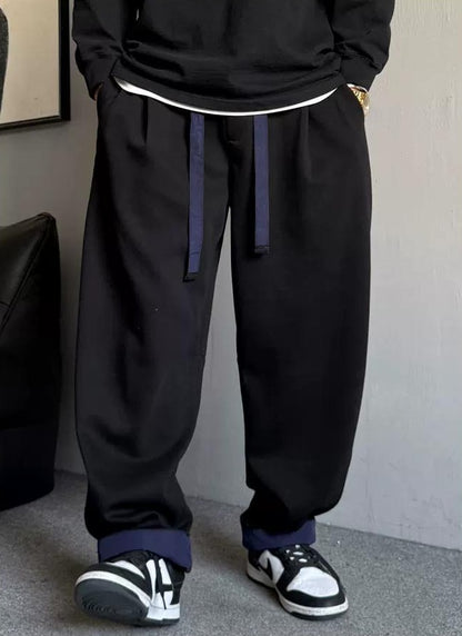 Spring Casual Knit Pants