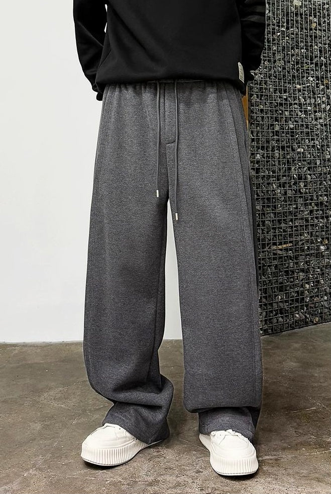 Casual Drape Elastic Pants