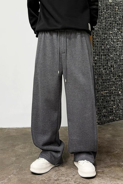 Casual Drape Elastic Pants